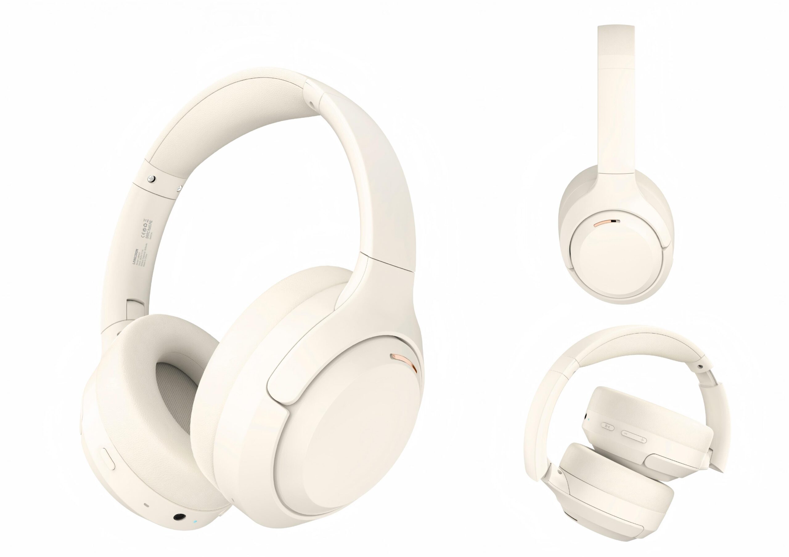 Over-ear ENC Noise Cancelling Headphones for Gaming